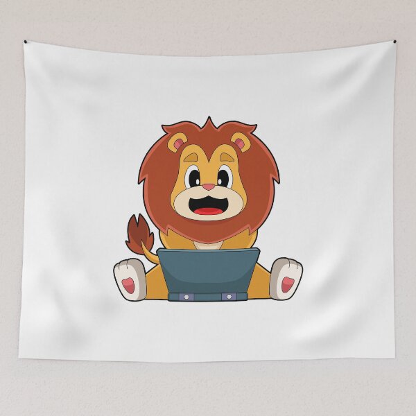 Item preview, Lion Laptop designed and sold by Snabdesign84.