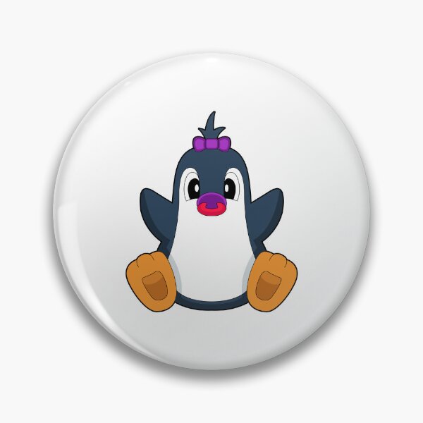 Item preview, Penguin Baby Pacifier designed and sold by Snabdesign84.