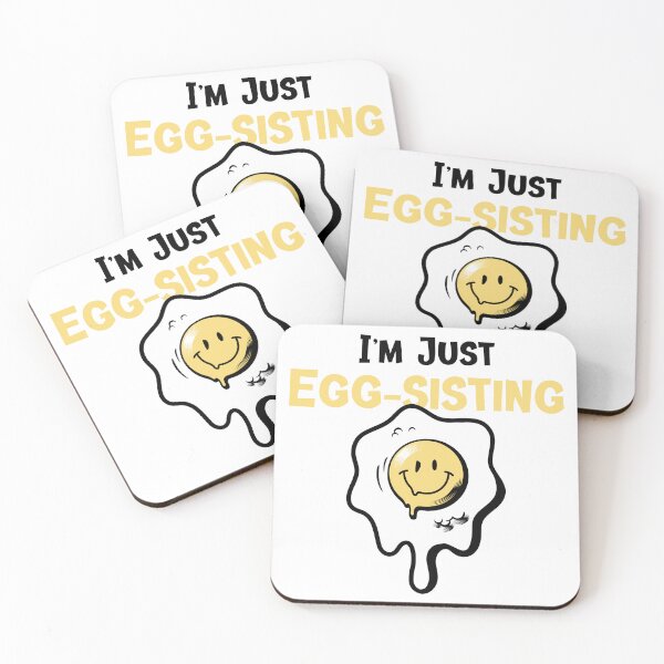 Item preview, I'm just egg-sisting designed and sold by Konrad2143.