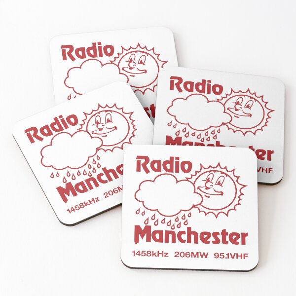 Item preview, Radio Manchester - 1985 retro design designed and sold by RiggzBoson.