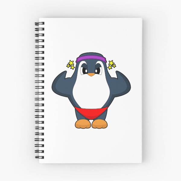 Item preview, Penguin Bodybuilder Bodybuilding Sports designed and sold by Snabdesign84.
