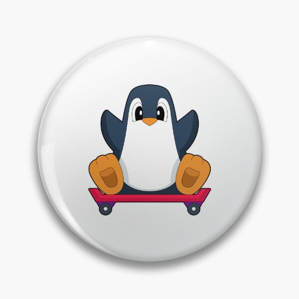 Item preview, Penguin Skater Skateboard designed and sold by Snabdesign84.