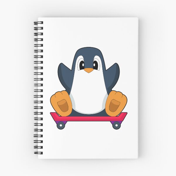 Item preview, Penguin Skater Skateboard designed and sold by Snabdesign84.