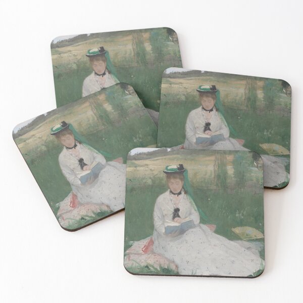 Item preview, Reading by Berthe Morisot designed and sold by Vintage Designs +.