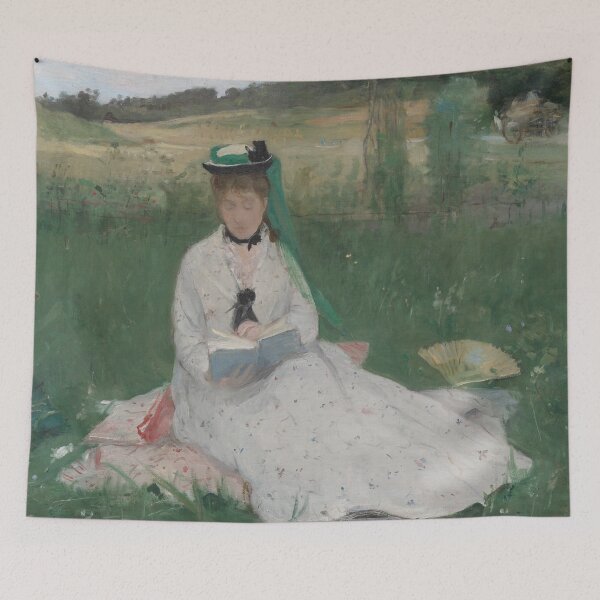 Artikelvorschau, Lesung von Berthe Morisot entworfen und verkauft von Vintage Designs +.
