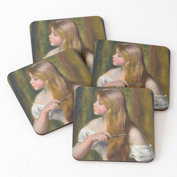 Item preview, Jeune fille se peignant designed and sold by Craphe.