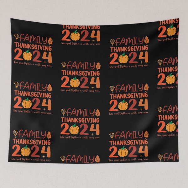 Item preview, Family Thanksgiving 2024 - Festive Holiday Celebration Design designed and sold by Belhbib Art ⭐⭐⭐⭐⭐.