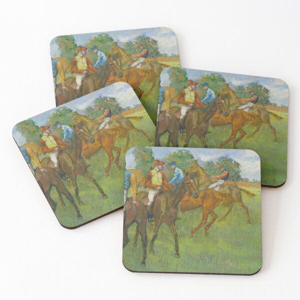 Item preview, Jockeys vintage painting designed and sold by Vintage Designs +.