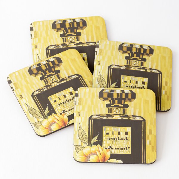 Item preview, Gustav Klimt Perfume Gold designed and sold by maniacfitness.