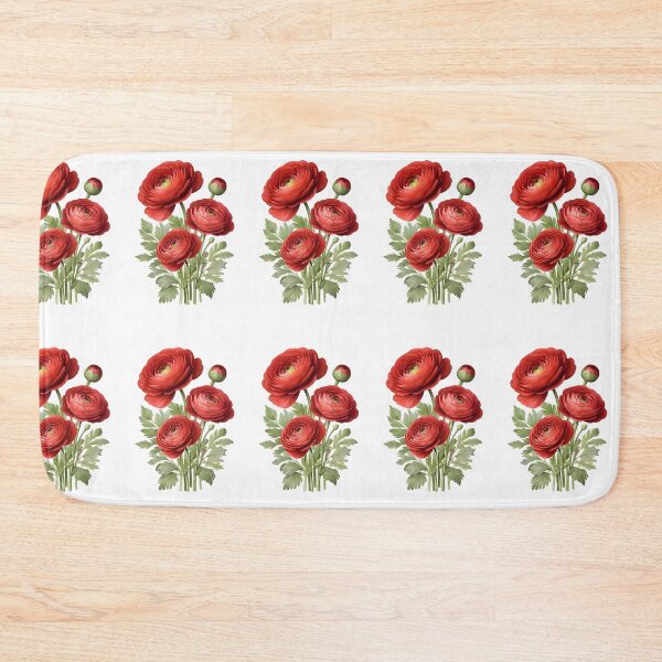 Item preview, Red Ranunculus  designed and sold by HOMETOWN86.
