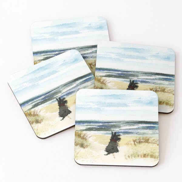 Item preview, Scottie Dog 'Ocean View' Scottish Terrier designed and sold by archyscottie.