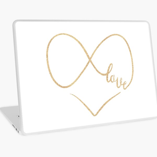 Infinite love by Alice Monber Laptop Skin