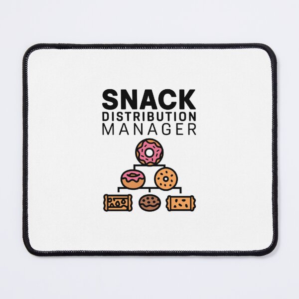 Item preview, Snack Distribution Manager T-Shirt - Fun Corporate Chart Design designed and sold by gk-creations.