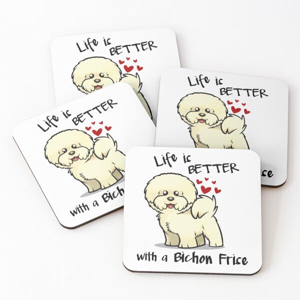 Item preview, Life's better with a Bichon Frise designed and sold by DogGarden.