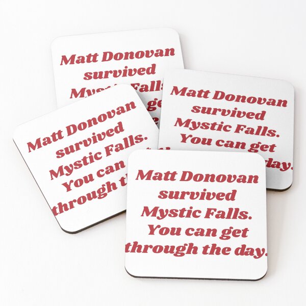 Item preview, TVD - Matt Donovan survived Mystic Falls designed and sold by LaFleur’s Shop.
