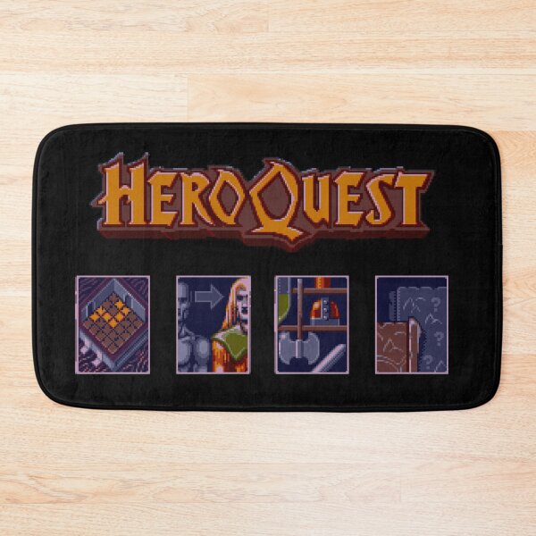 Item preview, Heroquest Game Title designed and sold by Retr0Tshirts.