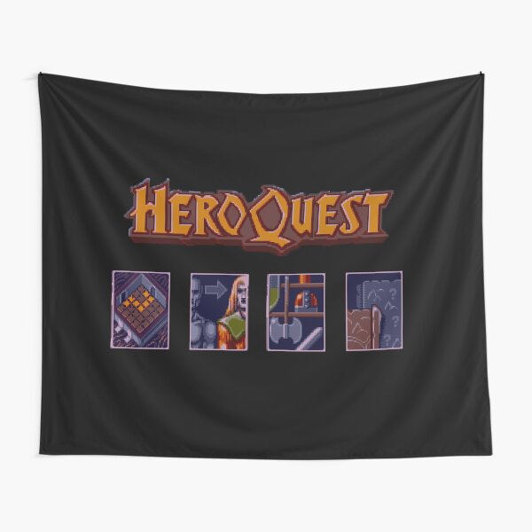 Item preview, Heroquest Game Title designed and sold by Retr0Tshirts.