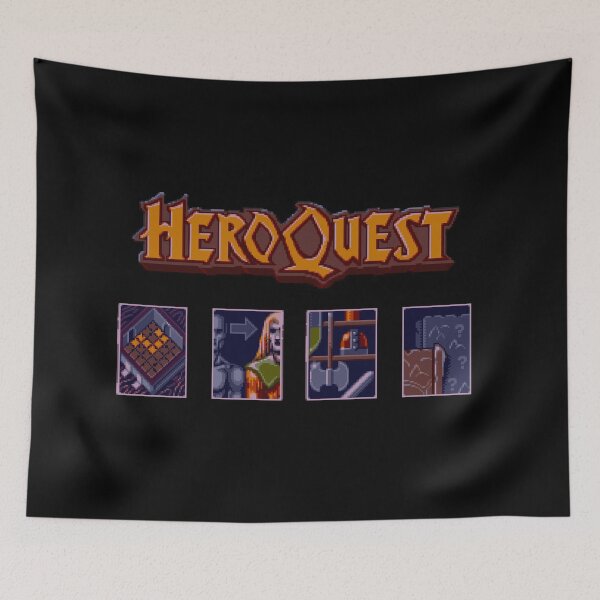 Item preview, Heroquest Game Title designed and sold by Retr0Tshirts.