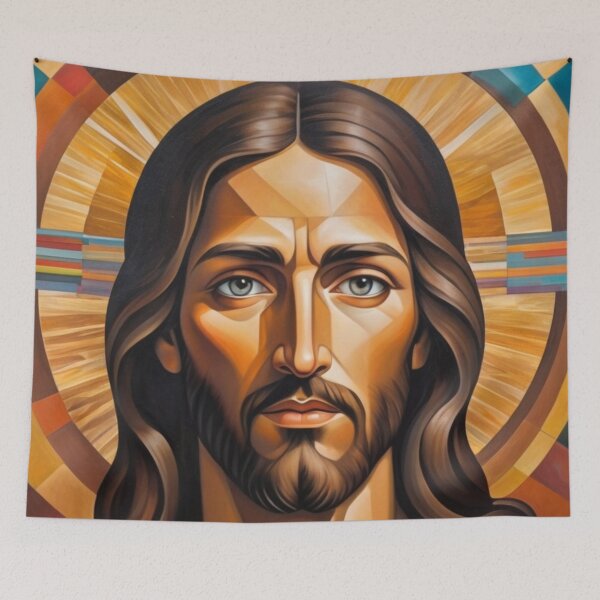 Item preview, Jesus in cubism, surrealism and dadaism 1 designed and sold by Warih.
