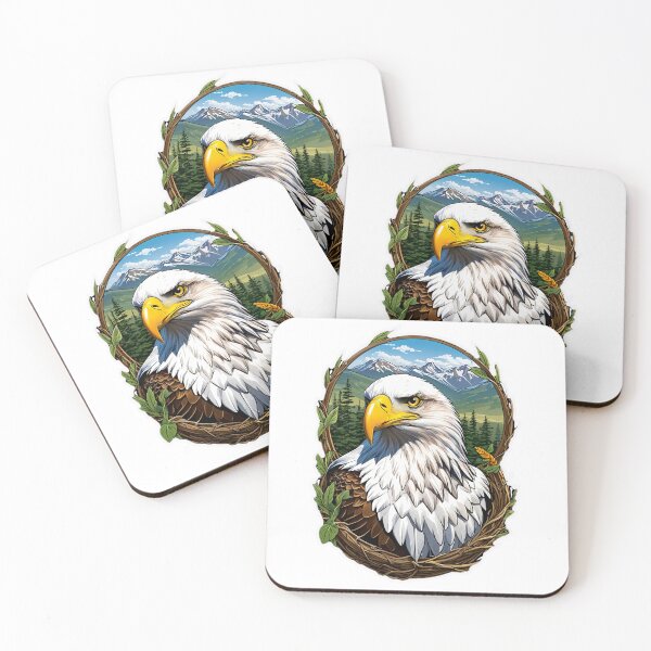 Item preview, Nesting Bald Eagle designed and sold by Bunmigraphics .