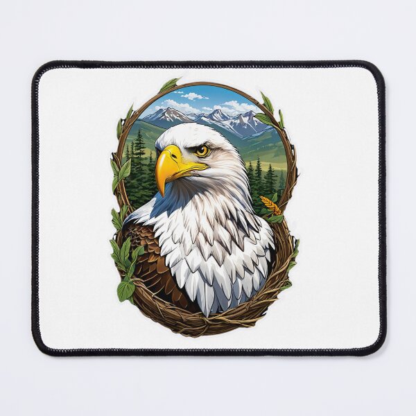 Item preview, Nesting Bald Eagle designed and sold by Bunmigraphics .