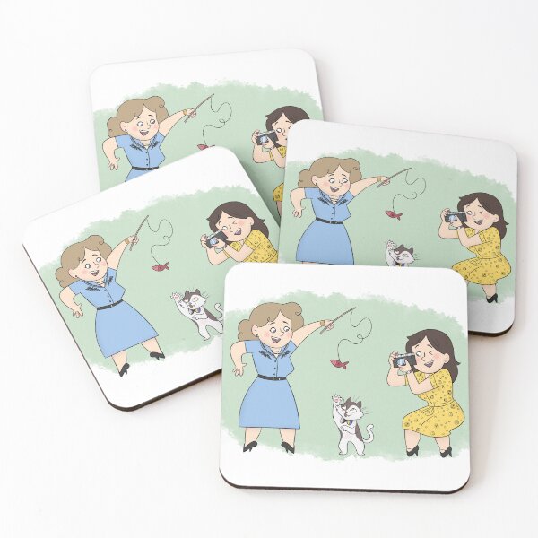 Item preview,  THE MAFIN PROJECT - Marta and Fina - Art Donated by Carobeaufield designed and sold by Sapphodramatic.