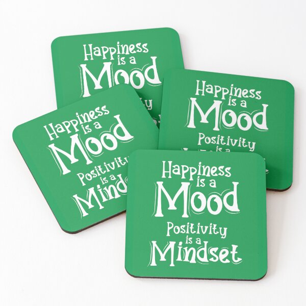 Item preview, Happiness is a mood, Positivity is a mindset designed and sold by PURNOMATRA.