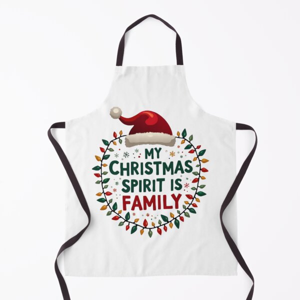 Item preview, My Christmas Spirit is Family designed and sold by printmala.