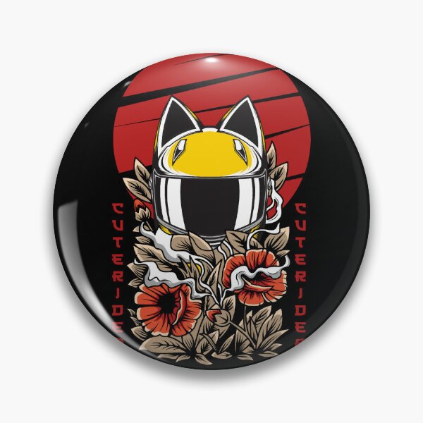 Item preview, Cute Floral Cat Helmet designed and sold by WordScratch.