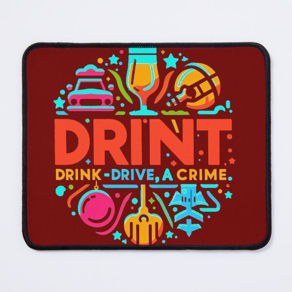 Item preview, Don't Drink and Drive- A Powerful Message designed and sold by HappyLifeStore6.