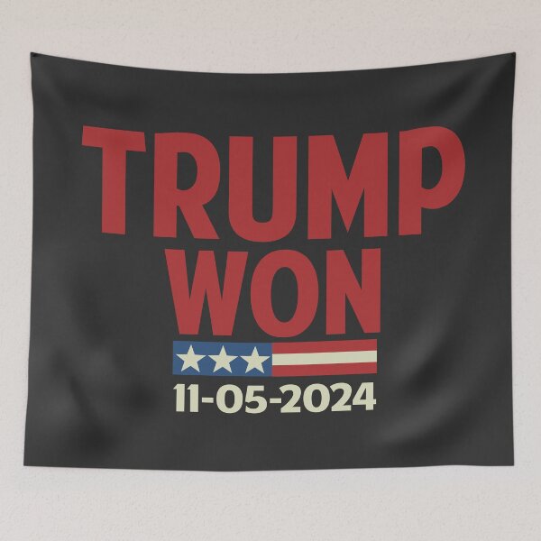 Item preview, Trump won 11 05 2024 designed and sold by Colorfulman.