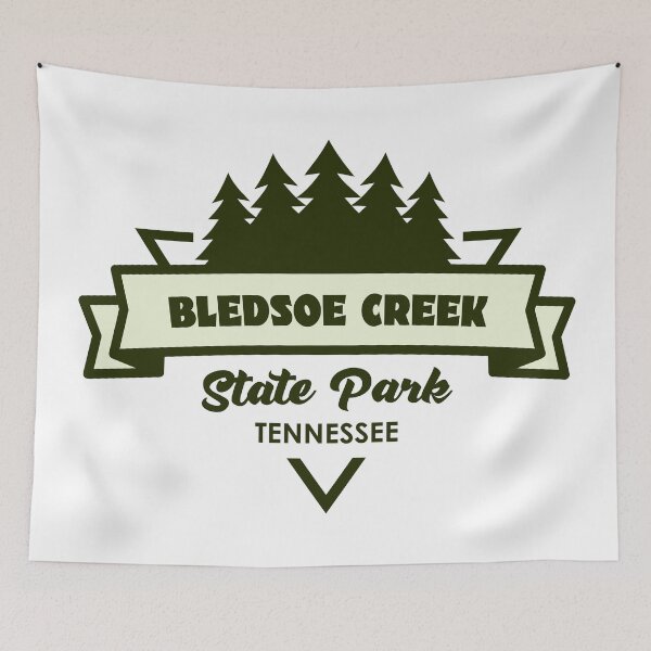 Item preview, Bledsoe Creek State Park Tennessee Trees And Ribbon designed and sold by bivenart.