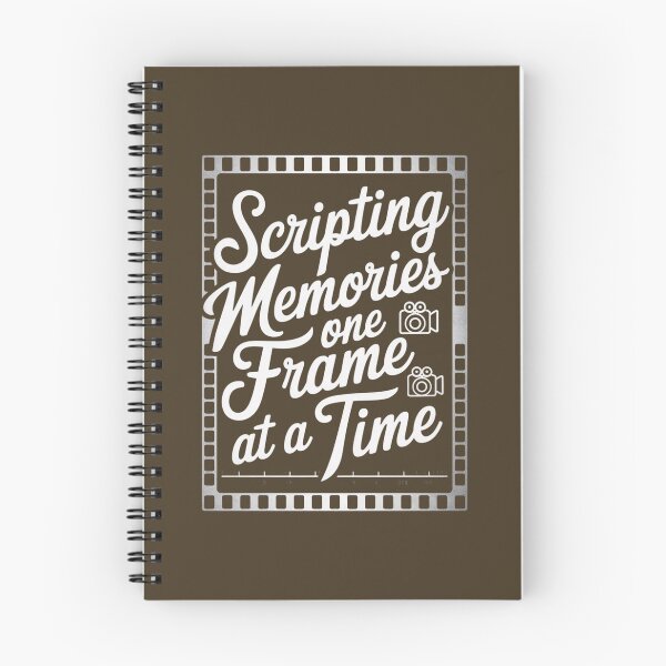Item preview, Scripted Memories T-Shirt - Cinematic Film Frame Design designed and sold by gk-creations.