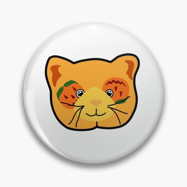 Item preview, Gatito calabaza con parche en el ojo doble designed and sold by CocobearCustom.