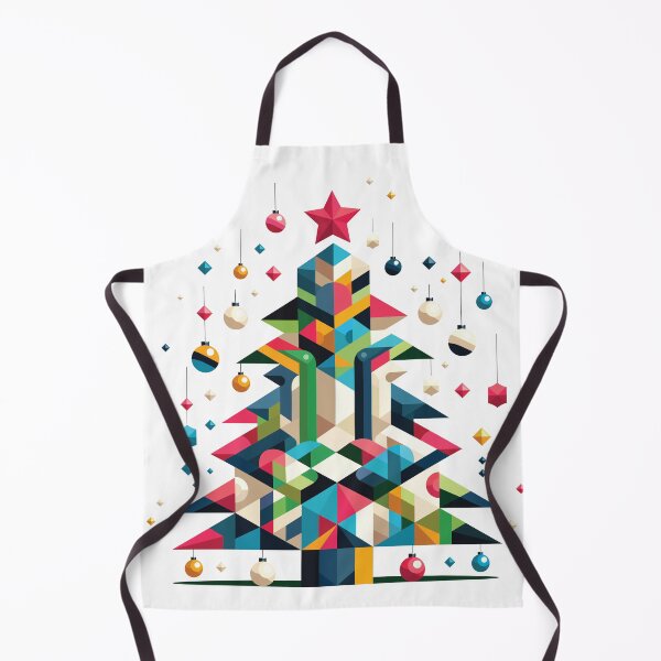 Item preview, Cubism Art on Christmas Tree designed and sold by RelaxWild.