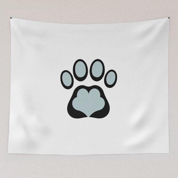 Item preview, Paw Print with Heart Design designed and sold by Mafmoh.