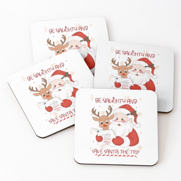 Item preview, Be Naughty And Save Santa the Trip, I'm On The Naughty List designed and sold by SportyDogShop.