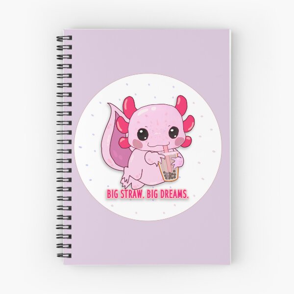 Item preview, Cute Axolotl Big Dreams designed and sold by lazarosdesign.