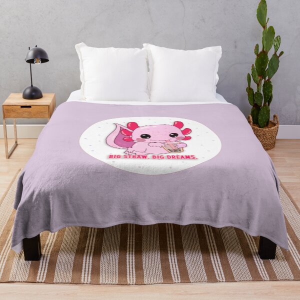 Item preview, Cute Axolotl Big Dreams designed and sold by lazarosdesign.