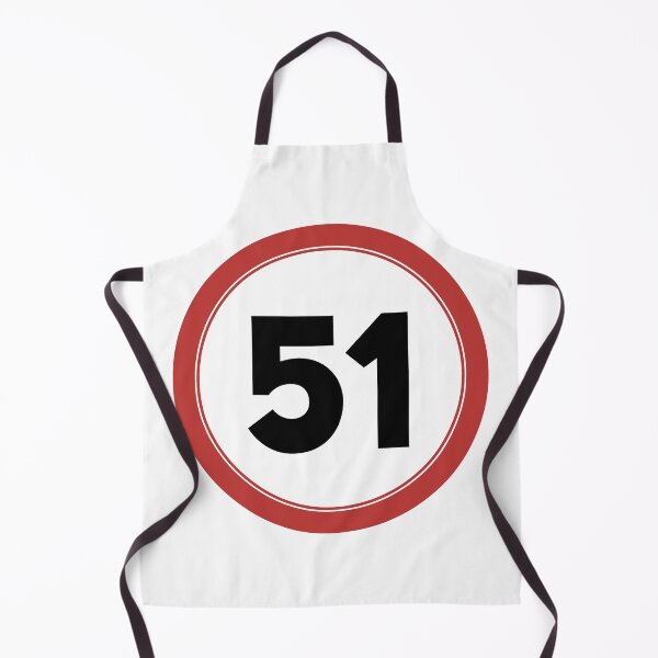 Item preview, Speed limit 51, happy 51st birthday designed and sold by Wolagno.