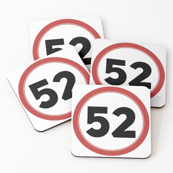 Item preview, Speed limit 52, happy 52nd birthday designed and sold by Wolagno.