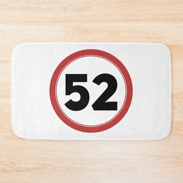 Item preview, Speed limit 52, happy 52nd birthday designed and sold by Wolagno.