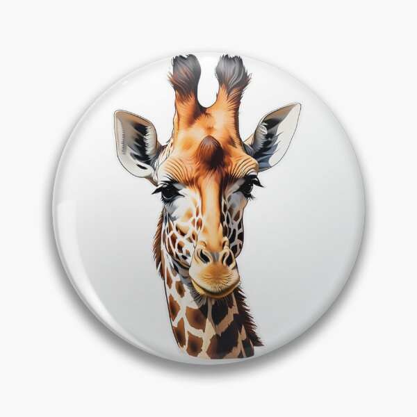 Item preview, Giraffe Head Sticker designed and sold by Bunmigraphics .
