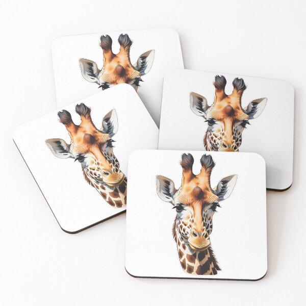 Item preview, Giraffe Head Sticker designed and sold by Bunmigraphics .