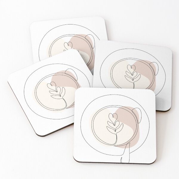 Item preview, Minimalist Cappuccino Coffee designed and sold by MurellosArt.