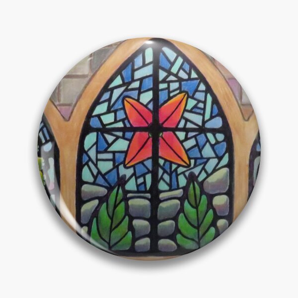 Item preview, 785 - THREE STAINED GLASS WINDOWS - DAVE EDWARDS - COLOURED PENCILS - 2023 designed and sold by BLYTHART.
