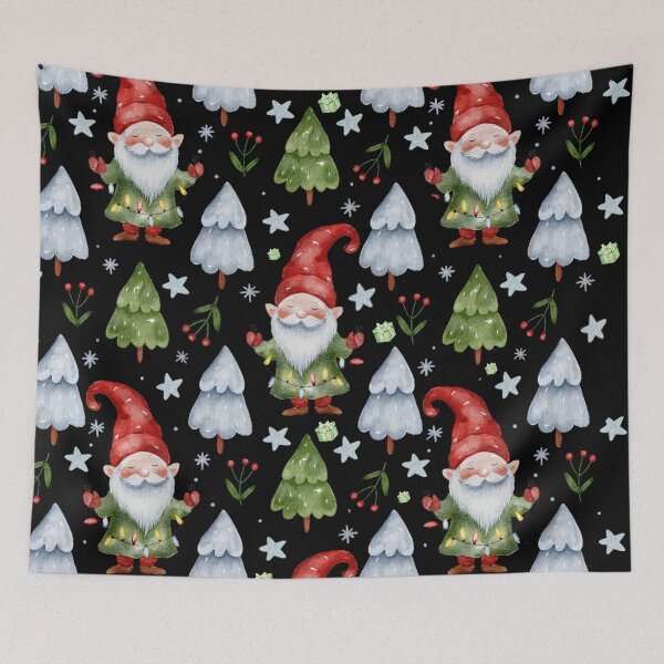 Item preview, ¡Adorables patrones de gnomos navideños para alegrar las fiestas! designed and sold by CherryKaJa.