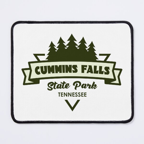 Item preview, Cummins Falls State Park Tennessee Trees And Ribbon designed and sold by bivenart.