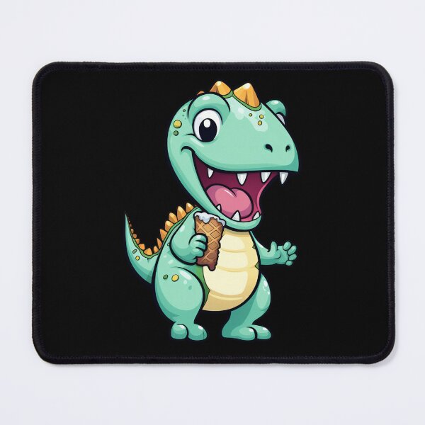 Item preview, Dino Eats Ice designed and sold by titanosdesign.