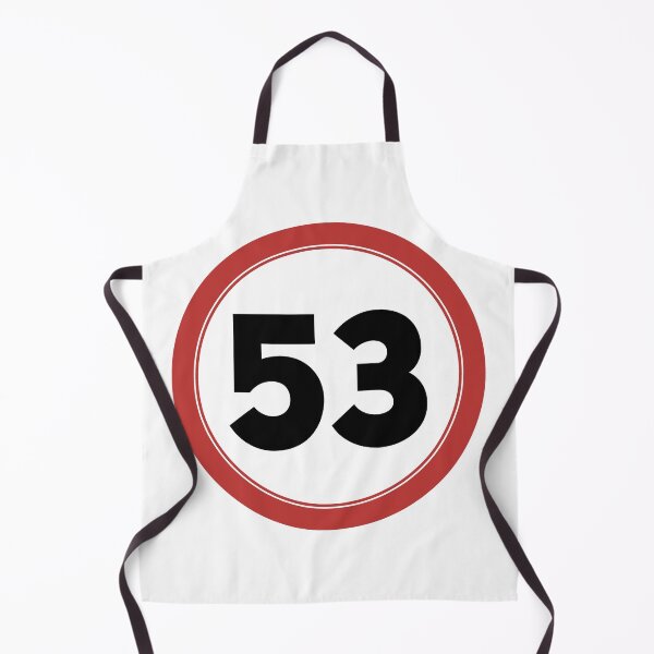 Item preview, Speed limit 53, happy 53rd birthday designed and sold by Wolagno.